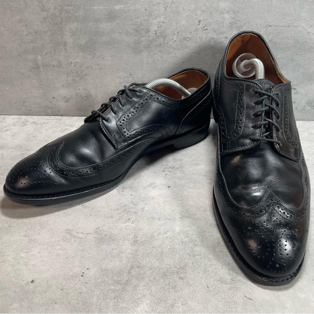 Allen Edmonds Black Classic Leather Oxfords